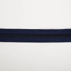 YKK Reißverschluss Meterware Kunststoffspirale 5mm in 3cm Breite individuell zuschneidbar Dunkelblau