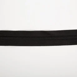 YKK Reißverschluss Meterware Kunststoffspirale 5mm in 3cm Breite individuell zuschneidbar Schwarz