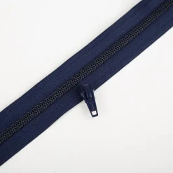 YKK Schieber Zipper für Reißverschluss Meterware Kunststoffspirale 5mm in 3cm Breite Dunkelblau 1 Stk