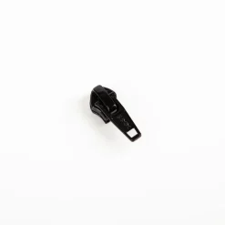 YKK Schieber Zipper für Reißverschluss Meterware Kunststoffspirale 5mm in 3cm Breite Schwarz 1 Stk