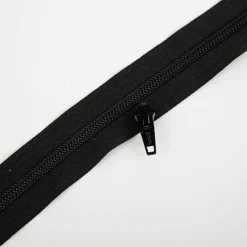 YKK Schieber Zipper für Reißverschluss Meterware Kunststoffspirale 5mm in 3cm Breite Schwarz 1 Stk