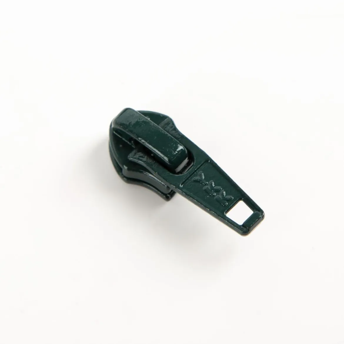 YKK Schieber Zipper für Reißverschluss Meterware Kunststoffspirale 5mm in 3cm Breite Grün 1 Stk
