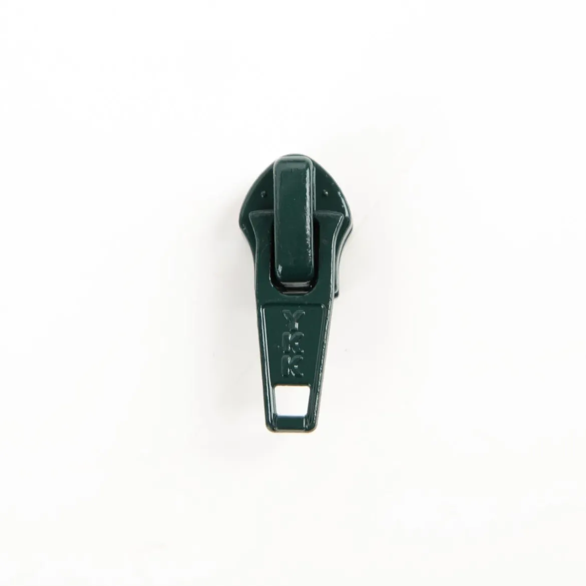 YKK Schieber Zipper für Reißverschluss Meterware Kunststoffspirale 5mm in 3cm Breite Grün 1 Stk