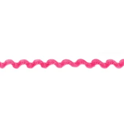Zackenlitze fuchsia breit 13mm