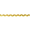 Zackenlitze goldfarbig breit 13mm