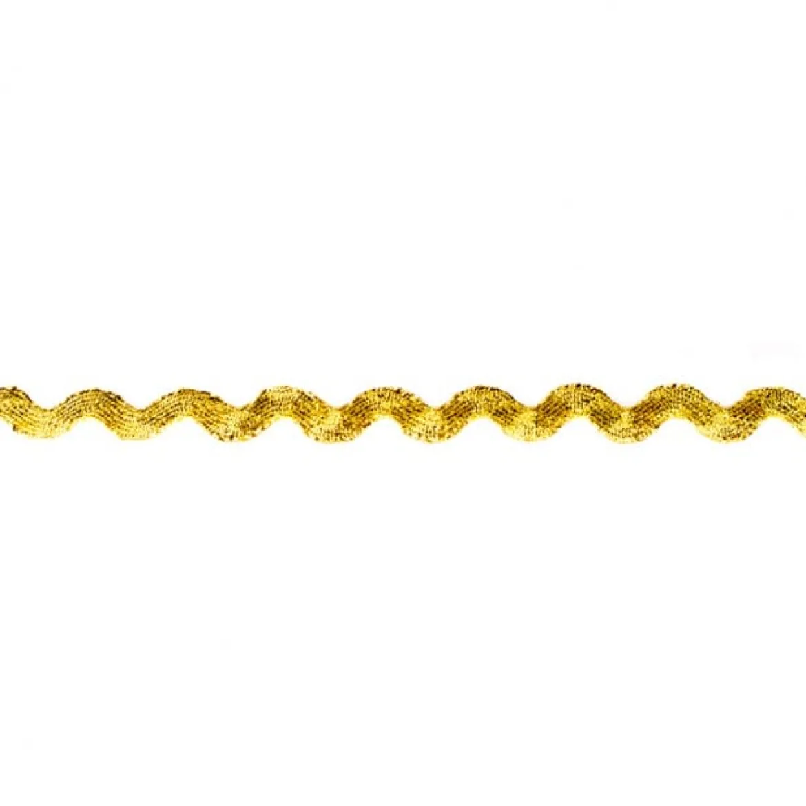 Zackenlitze goldfarbig breit 13mm