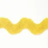 Zackenlitze Zierband gelb Breite: 0,5cm