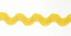 Zackenlitze Zierband gelb Breite: 0,5cm