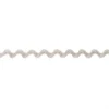 Zackenlitze Zierband grau Breite: 1cm