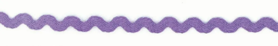 Zackenlitze Zierband lila Breite: 0,5cm