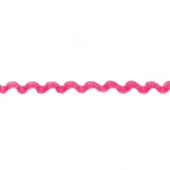 Zackenlitze Zierband pink Breite: 1cm