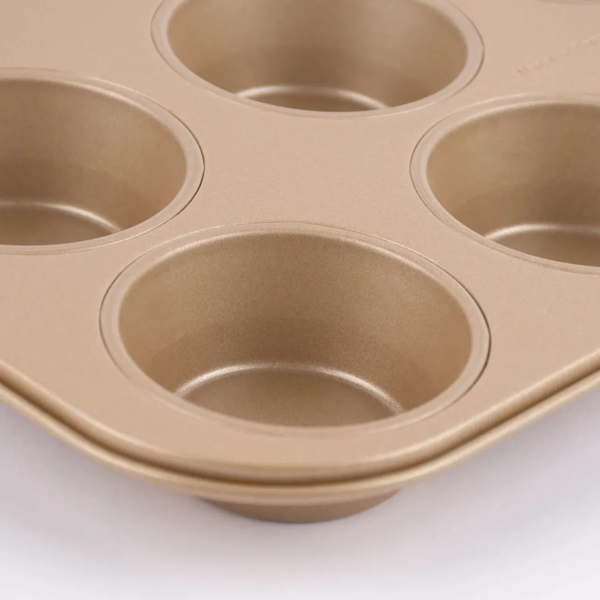 Zenker Muffinform antihaftbeschichtet Metall goldfarbig 38,5x26,5x3cm