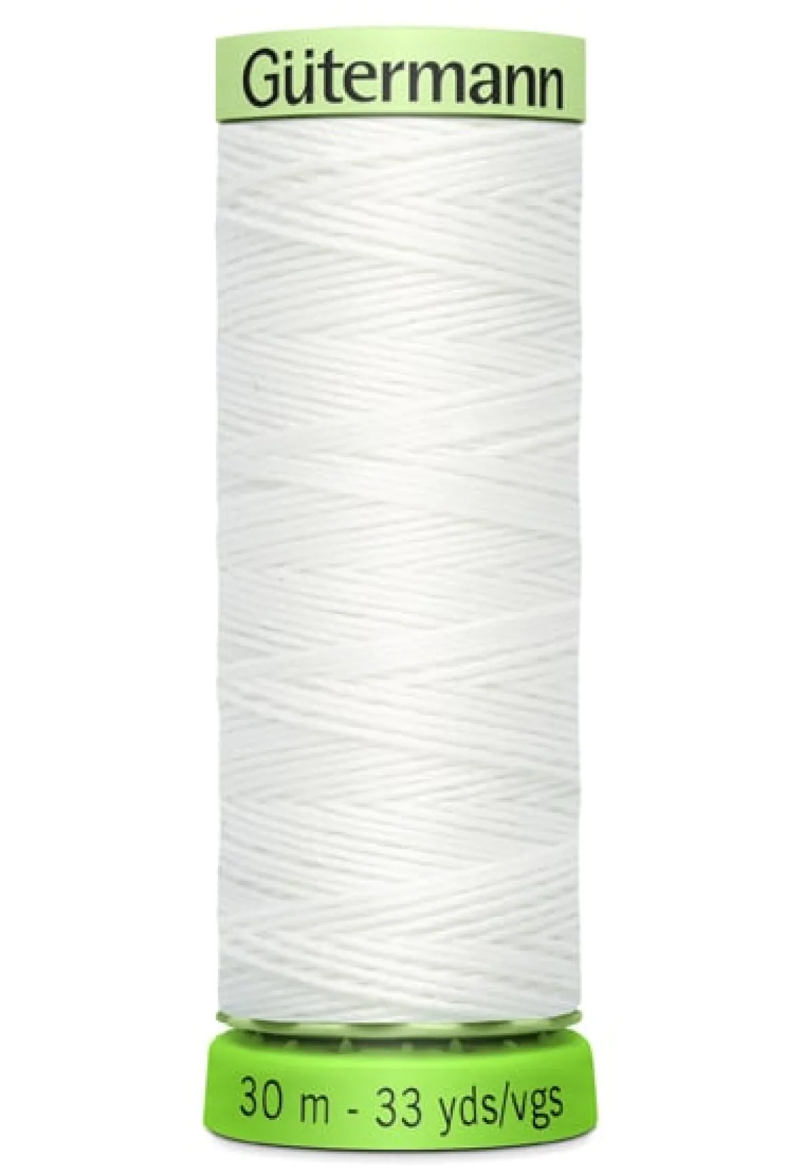 Zierstichfaden Farbnr. 800 Gütermann 30 Meter/Spule Knopflochgarn Stickgarn