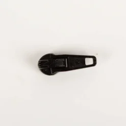 Zipper Schwarz lackiert Feinzinkdruckguss für Reißverschluss 25mm