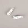 Zipper Weiß lackiert Feinzinkdruckguss für Reißverschluss 25mm