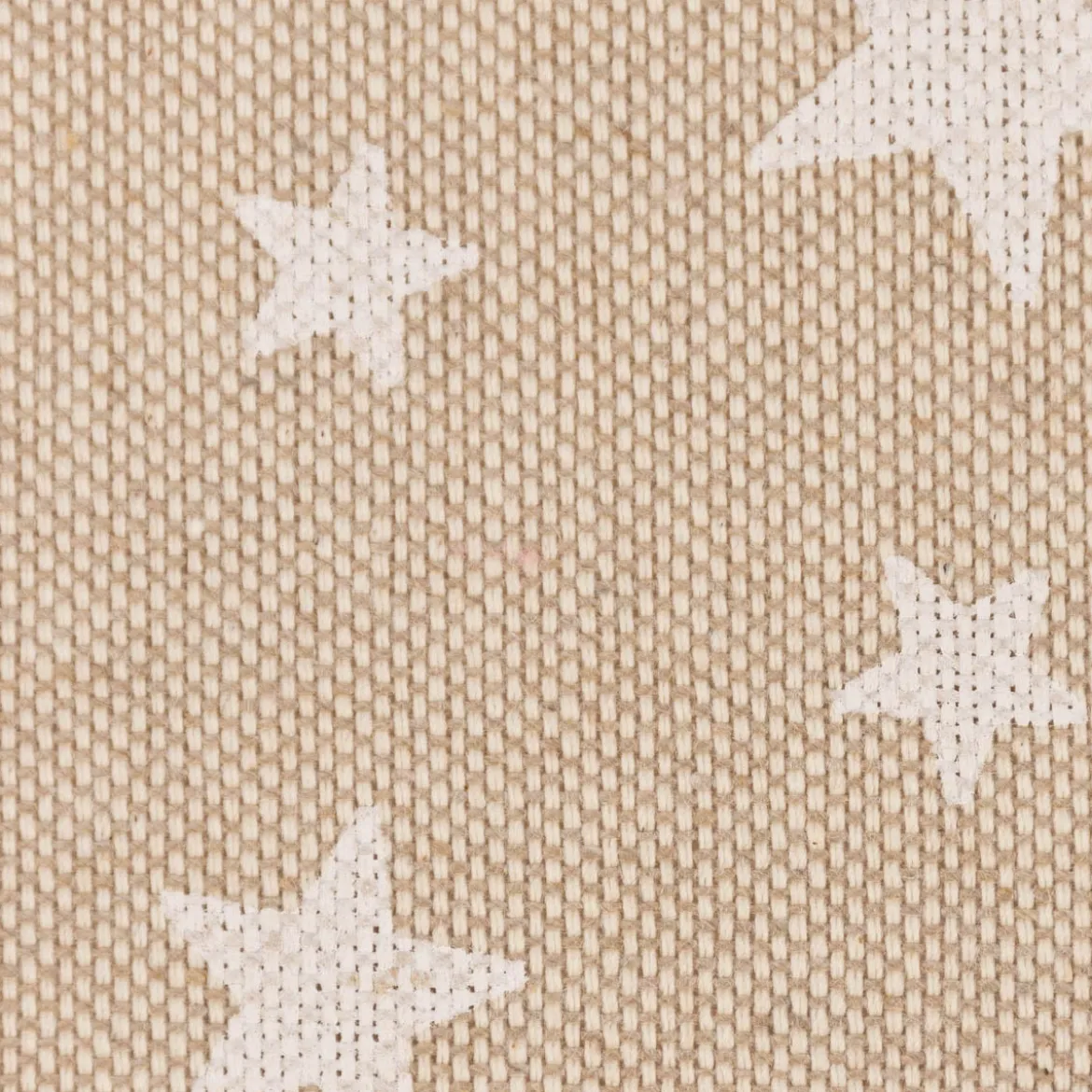 Zugluftstopper Basic Star Sterne im Leinenlook natur weiß verschiedene Größen von SCHÖNER LEBEN.