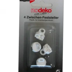 Zwischenfeststeller Plastik, für Innenlaufgarnituren, 4er Pack